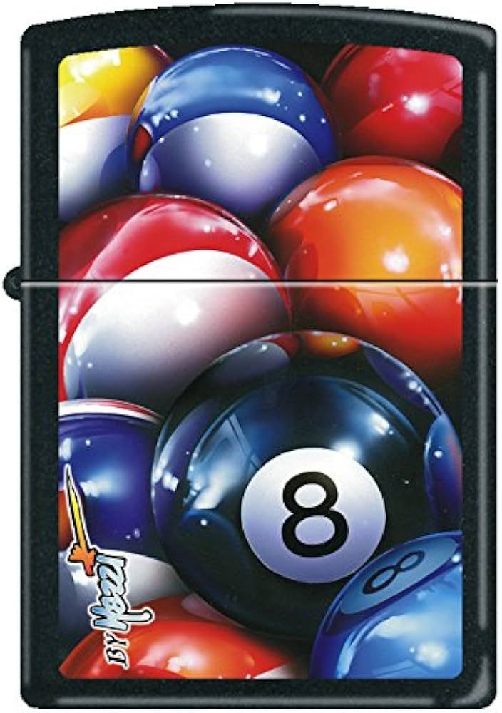 Zippo Accendino Mazzi Eightball