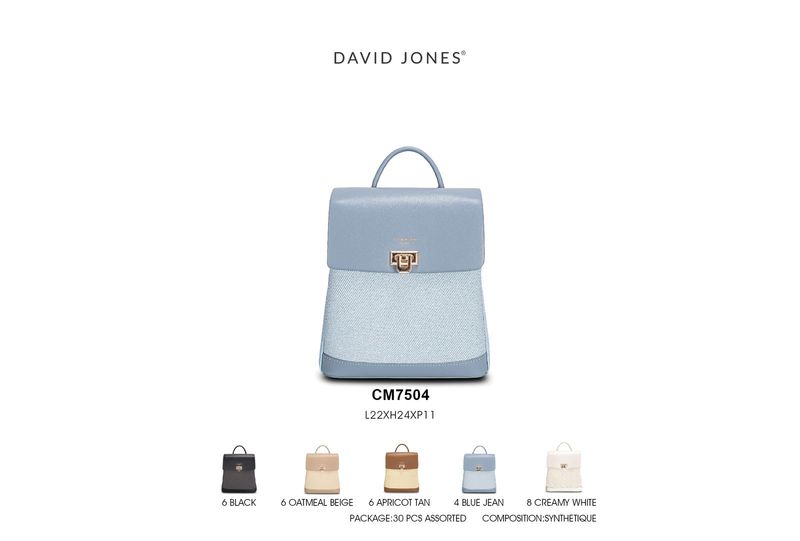 David Jones Paris zainetto nero