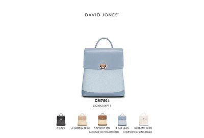 David Jones Paris zainetto nero