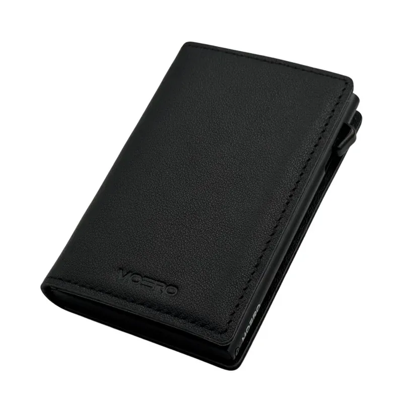 Portafoglio • Moero • Air • Black • Protezione RFID per carte Contactless • Contiene fino a 4 Carte