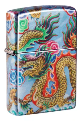 Zippo Accendino Dragon Design