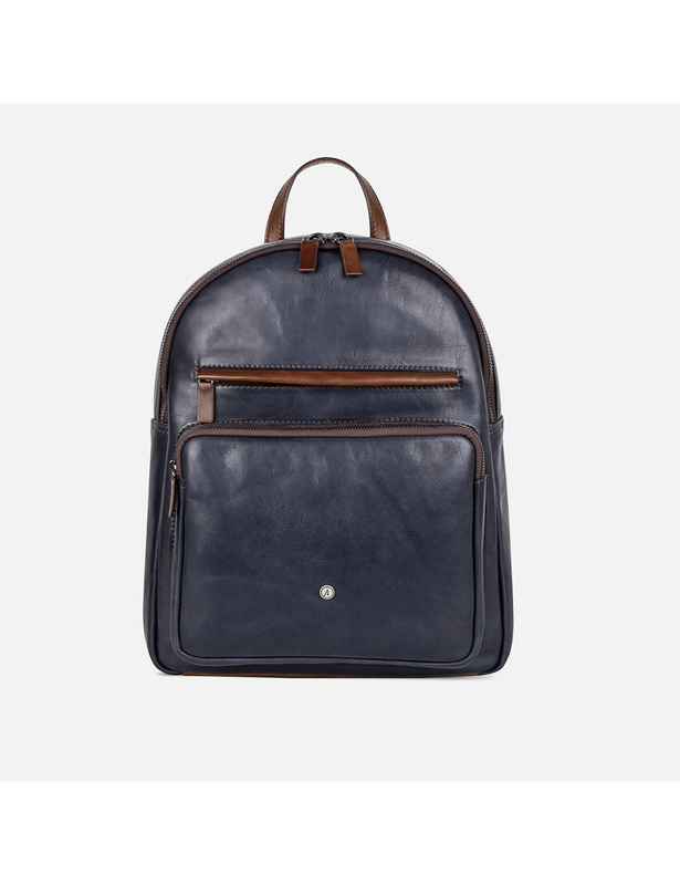 Salvatore Sorrentino - Zaino Business Marrone - Vera pelle - 522