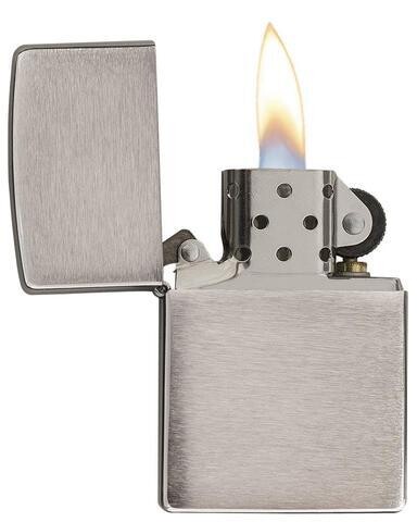 Zippo Accendino Classic Brushed Chrome 200