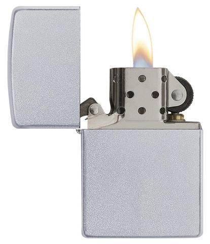Zippo Accendino Classic Satin Chrome 205