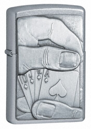 Zippo Accendino Royal Flush Hidden 20827
