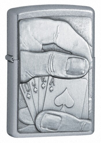Zippo Accendino Royal Flush Hidden 20827