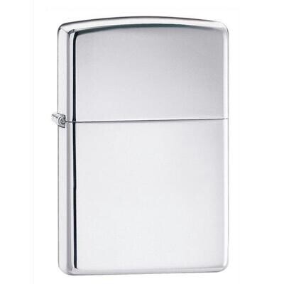 Zippo Accendino Classic Regular High Polish Chrome Cromo Lucido 250 Zippo Accendino Classic Regular High Polish Chrome Cromo Lucido 250