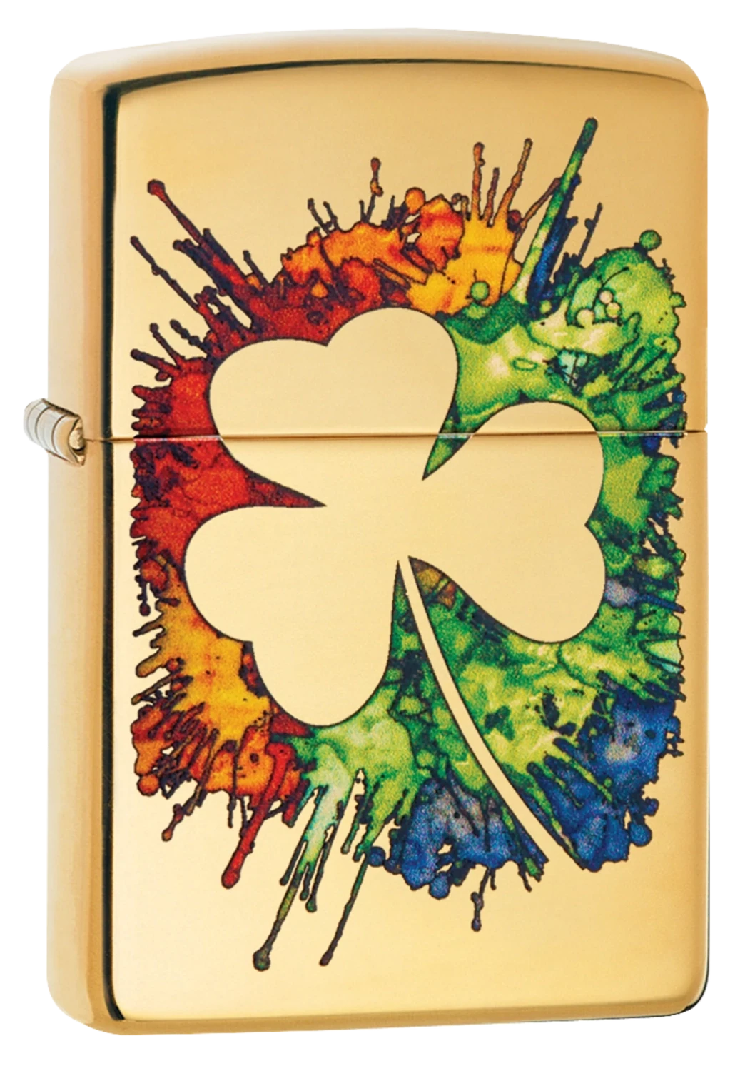 Zippo Accendino Graffiti Clover Design 49125 Zippo Accendino Graffiti Clover Design 49125