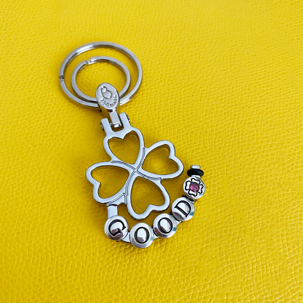 Bagnara Portachiavi Personalizzabile Quadrifoglio