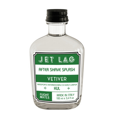 Jet Lag After Shave Splash Vetiver Dopobarba Uomo 100 ml Jet Lag After Shave Splash Vetiver Dopobarba Uomo 100 ml