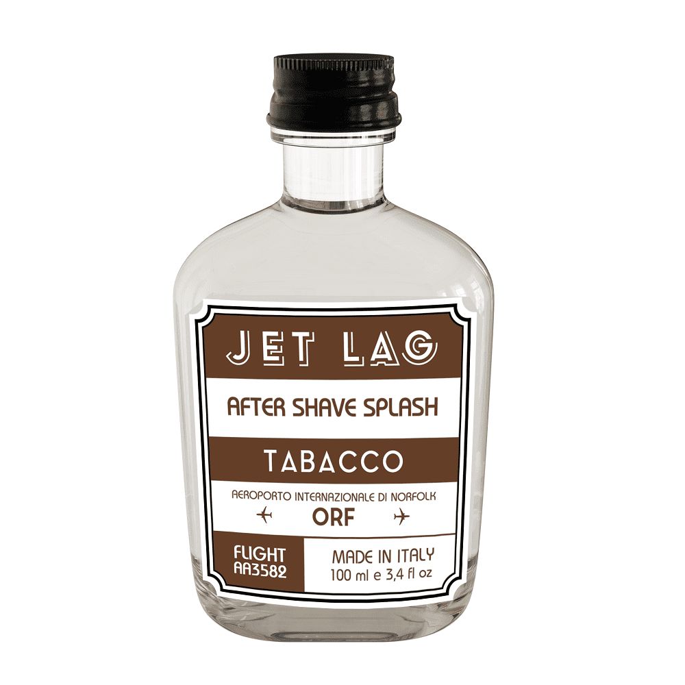 Jet Lag After Shave Splash T@bacco Dopobarba Uomo 100 ml Jet Lag After Shave Splash T@bacco Dopobarba Uomo 100 ml