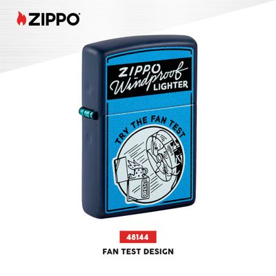 Zippo Accendino Fan Test Design