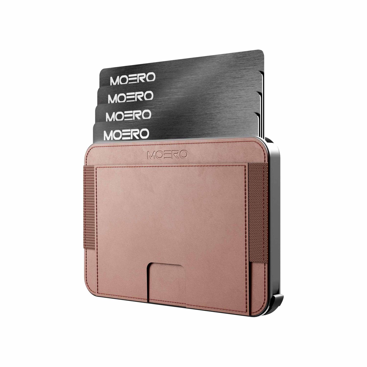 Portafoglio • Moero • M2 Classic Brown • Protezione RFID per carte Contactless • Contiene fino a 4 Carte