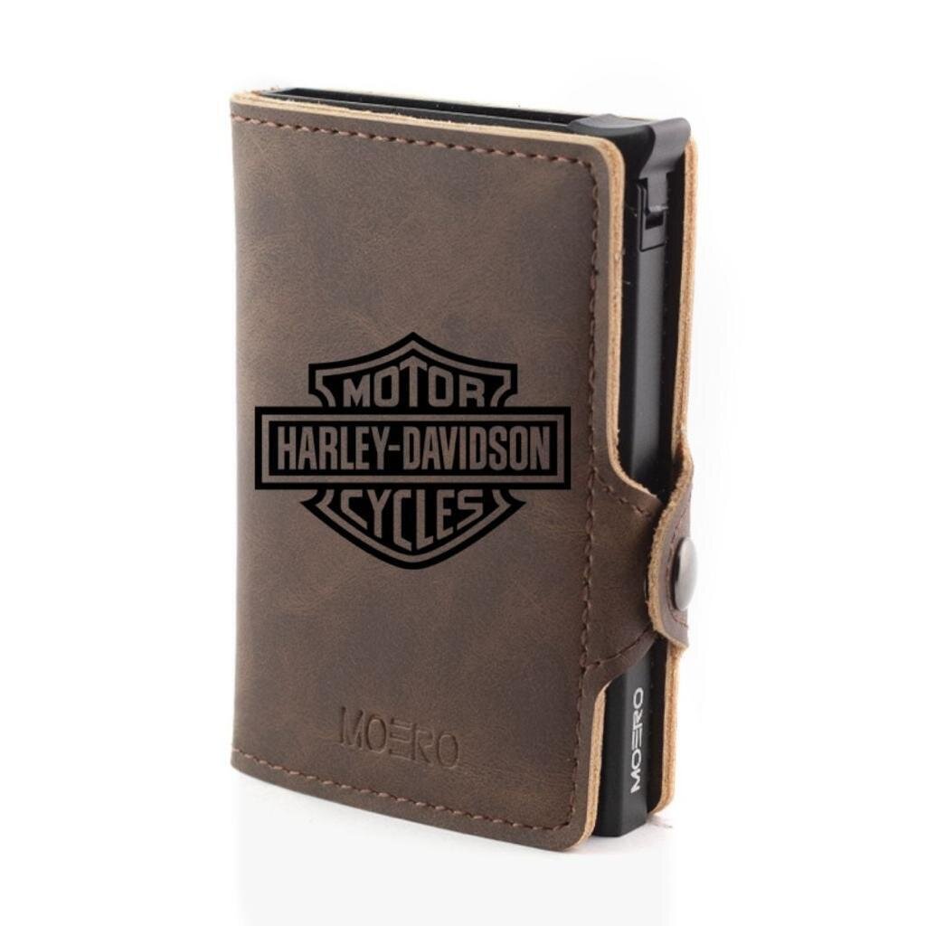 Portafoglio • Moero • Pro Harley Davidson Dark Brown • Protezione RFID per carte Contactless Portafoglio • Moero • Pro Harley Davidson Dark Brown • Protezione RFID per carte Contactless