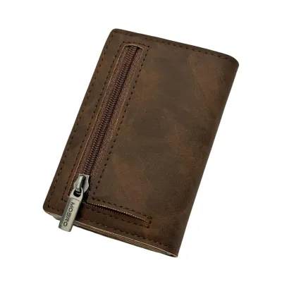 Portafoglio • Moero • Pro Harley Davidson Dark Brown • Protezione RFID per carte Contactless