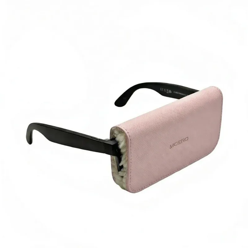 Custodia per Occhiali • Moero • Vision Air • Case Glass Saffiano Pink •