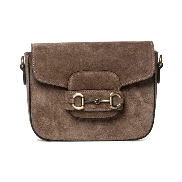 Pulicati Borsa Tracolla Lidia Taupe