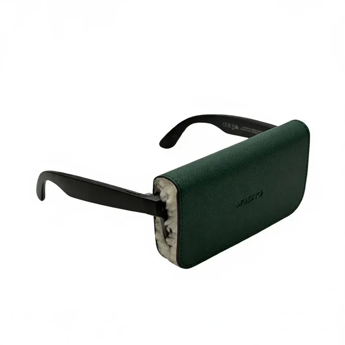 Custodia per Occhiali • Moero • Vision Air • Case Glass Saffiano Green Forest