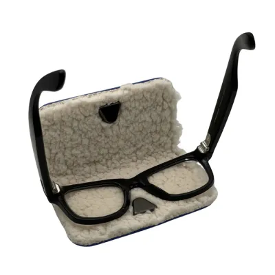 Custodia per Occhiali • Moero • Vision Air • Case Glass • Saffiano Blu Shock