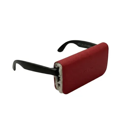 Custodia per Occhiali • Moero • Vision Air • Case Glass Saffiano Red •