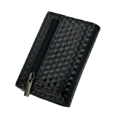 Portafoglio • Moero • Pro 3D Hologram Zip • Protezione RFID per carte Contactless • Contiene fino a 9 Carte
