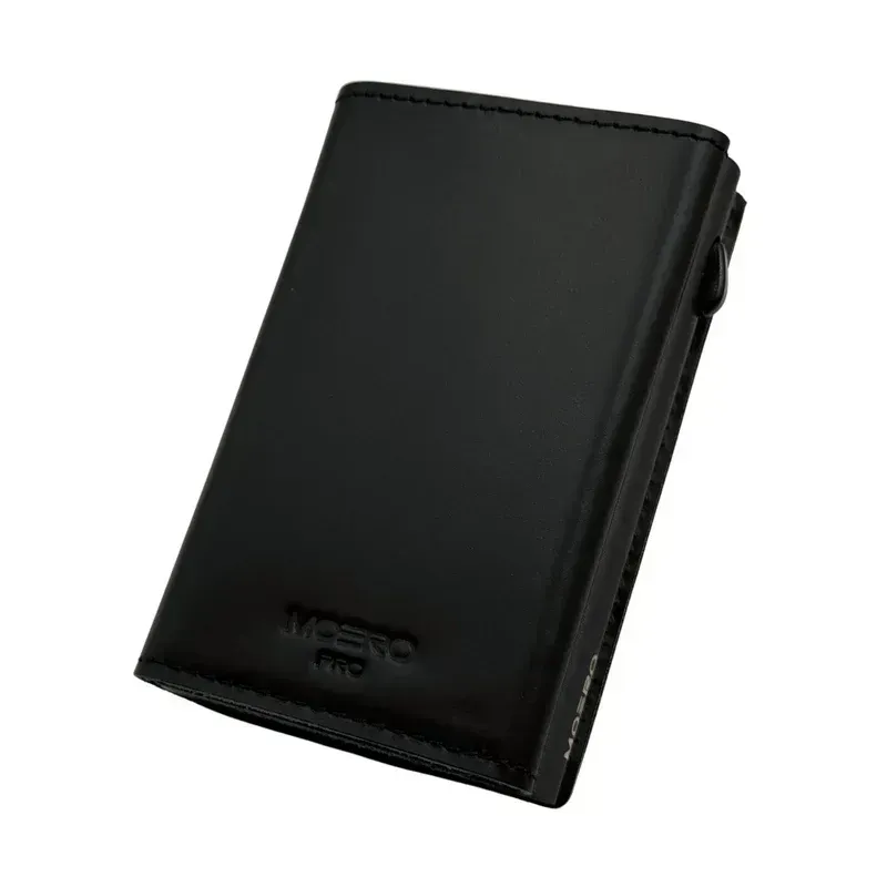 Portafoglio • Moero • Pro Prestige Black • Protezione RFID per carte Contactless • in Vera Pelle • Contiene fino a 12 Carte Portafoglio • Moero • Pro Prestige Black • Protezione RFID per carte Contactless • in Vera Pelle • Contiene fino a 12 Carte
