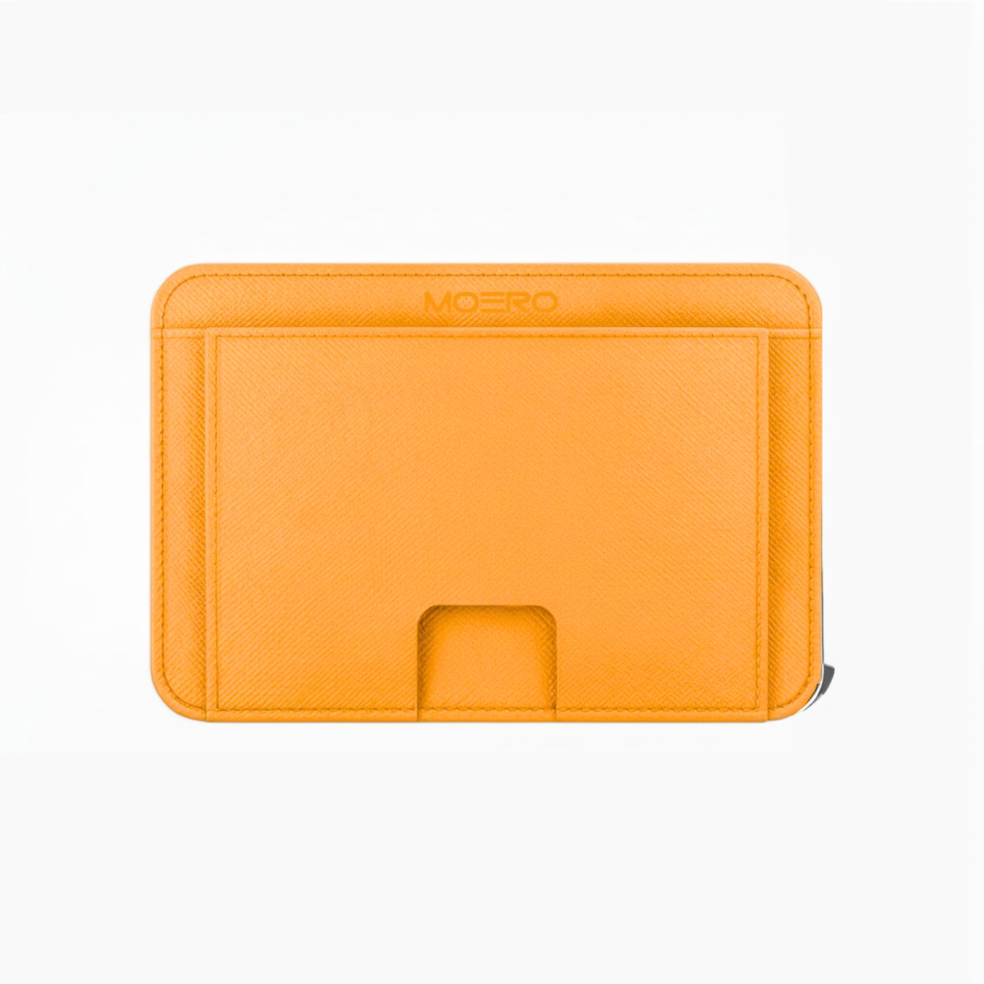 Portafoglio • Moero • M2 Pro • Saffiano Arancione • Protezione RFID per carte Contactless • Contiene fino a 4 Carte Portafoglio • Moero • M2 Pro • Saffiano Arancione • Protezione RFID per carte Contactless • Contiene fino a 4 Carte