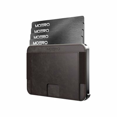 Portafoglio • Moero • M2 Pro • Vintage Brown • Protezione RFID per carte Contactless • Contiene fino a 4 Carte