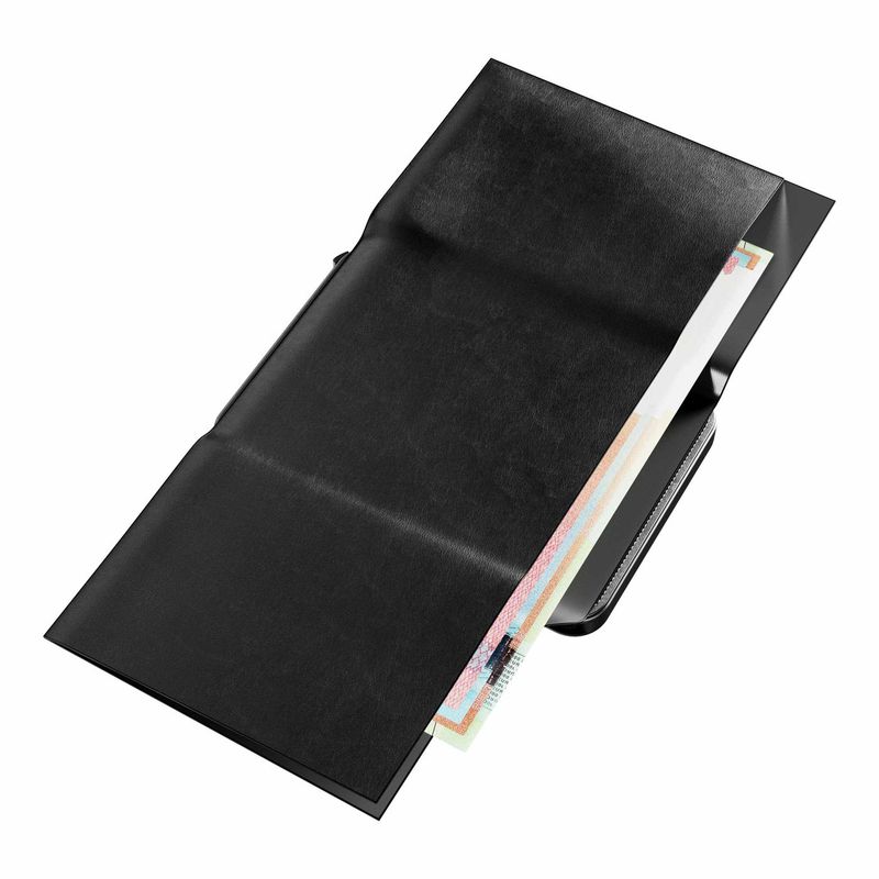 Portafoglio • Moero • M2 Pro Plus • Smooth PU Black • Protezione RFID per carte Contactless • Contiene fino a 4 Carte