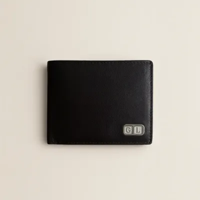 Bagnara Portafoglio Piccolo Personalizzabile Nero Bagnara Portafoglio Piccolo Personalizzabile Nero