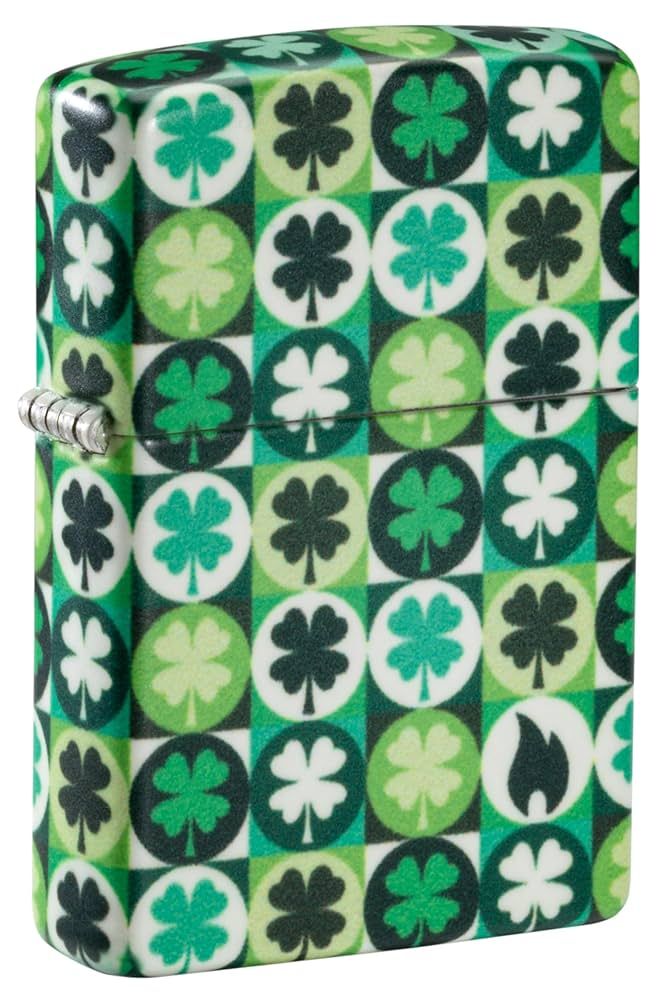 Zippo Accendino Premium Quadrifogli