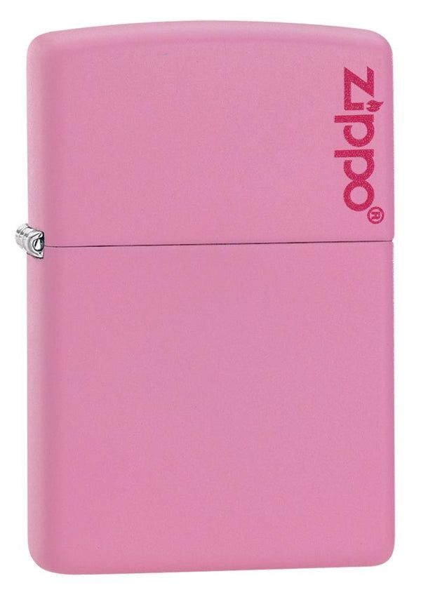 Zippo Accendino Classic Matte Logo Rosa