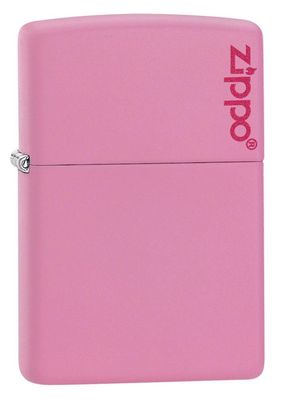 Zippo Accendino Classic Matte Logo Rosa