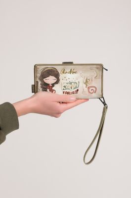 Anekke Portamonete grande RFID Muse