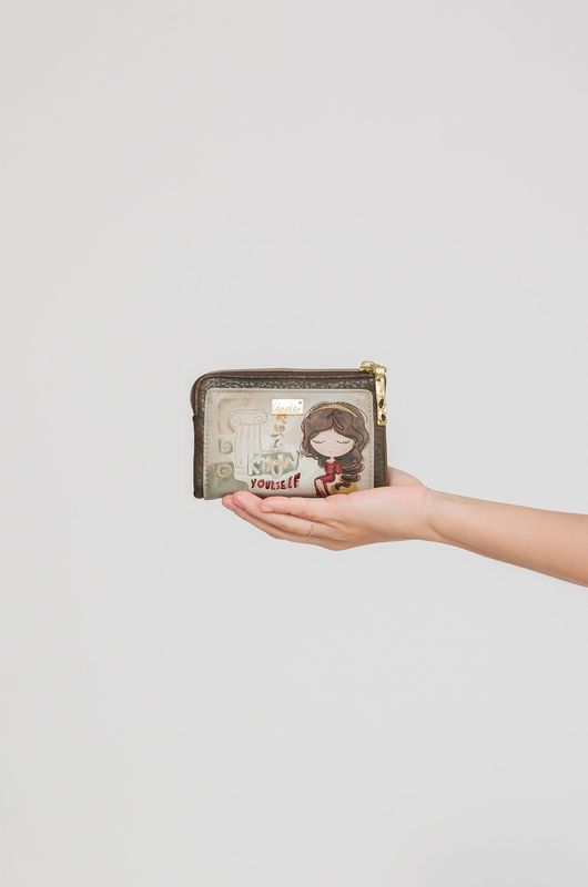Anekke Portamonete medio flessibile RFID Muse