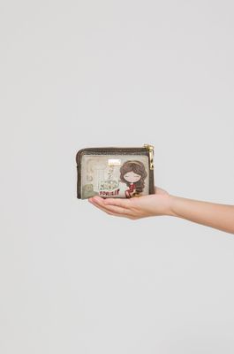 Anekke Portamonete medio flessibile RFID Muse