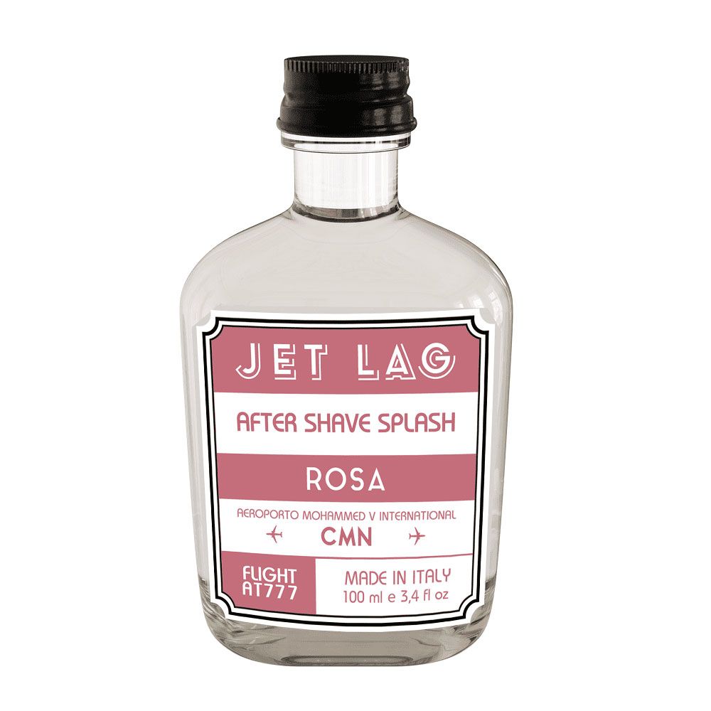 Jet Lag After Shave Splash Rosa Dopobarba Uomo 100 ml Jet Lag After Shave Splash Rosa Dopobarba Uomo 100 ml