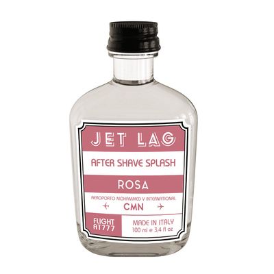 Jet Lag After Shave Splash Rosa Dopobarba Uomo 100 ml Jet Lag After Shave Splash Rosa Dopobarba Uomo 100 ml