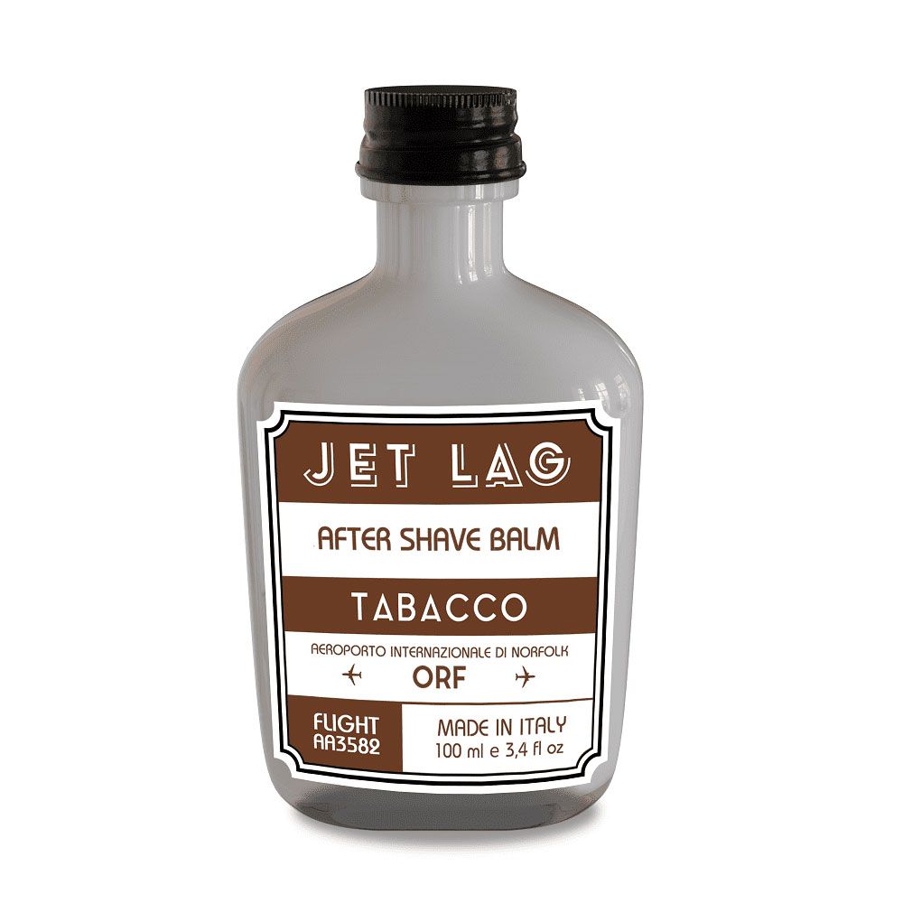 Jet Lag After Shave Balm T@bacco Dopobarba Uomo 100 ml Jet Lag After Shave Balm T@bacco Dopobarba Uomo 100 ml