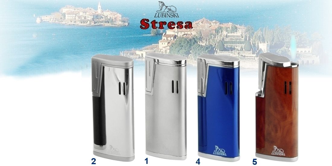 Lubinski Accendino Stresa Jet Flame WA139.1 Grigio Lubinski Accendino Stresa Jet Flame WA139.1 Grigio
