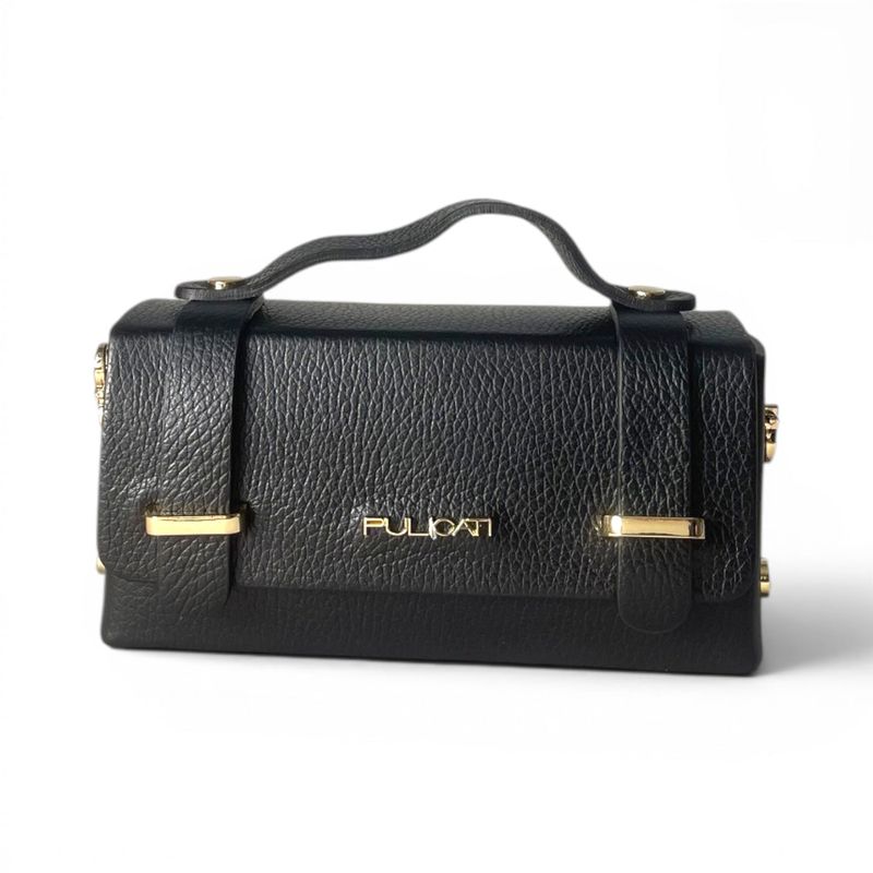 Pulicati Borsa a Mano e a Tracolla Alice Nera Pulicati Borsa a Mano e a Tracolla Alice Nera