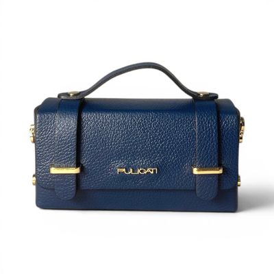 Pulicati Borsa a Mano e a Tracolla Alice Blu