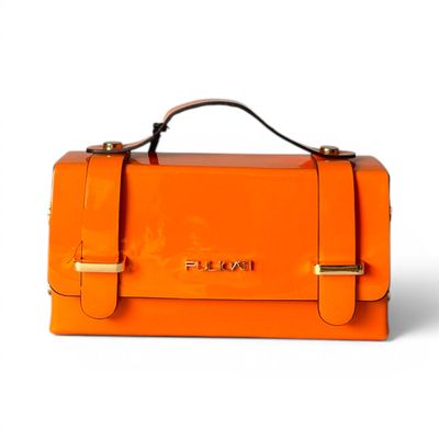 Pulicati Borsa a Mano e a Tracolla Alice Lucid Arancione