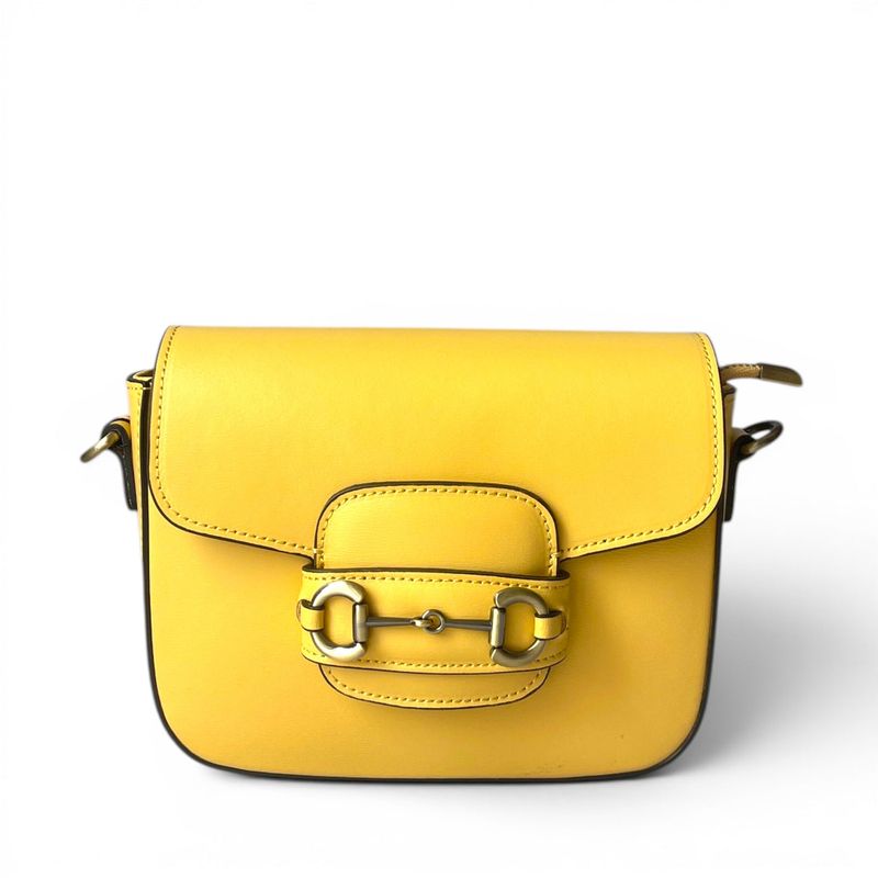Pulicati Borsa Tracolla Lidia Gialla Pulicati Borsa Tracolla Lidia Gialla