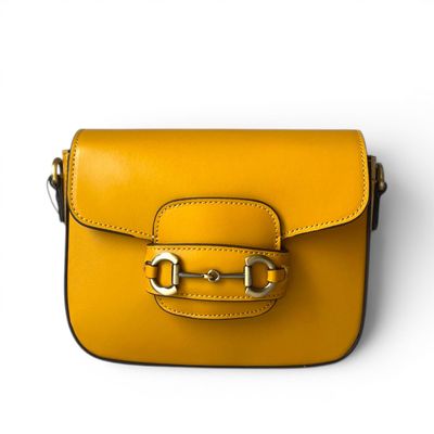 Pulicati Borsa Tracolla Lidia Senape