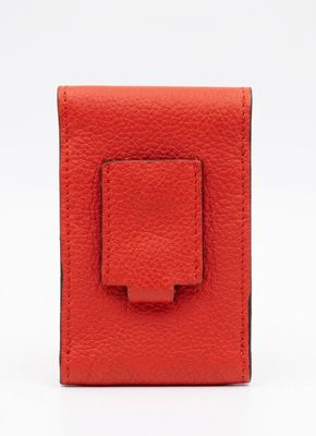Cartujano Portapacchetto Sigarette Slim Rosso