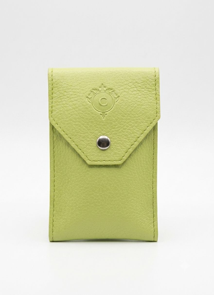 Cartujano Porta Pacchetto Slim Verde Pastello