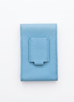 Cartujano Portapacchetto Sigarette Slim Azzurro