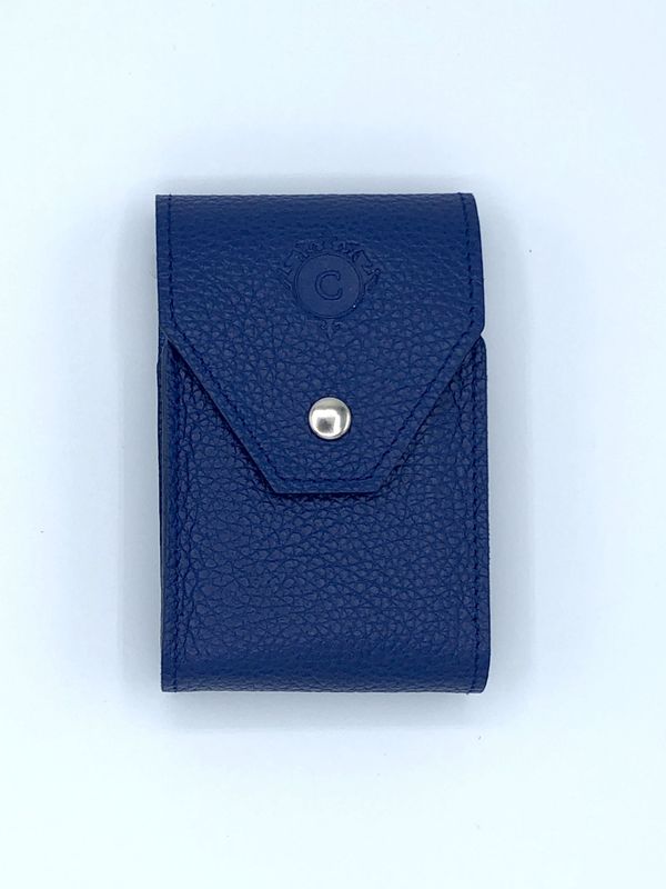 Cartujano Porta Pacchetto Classico con Custodia Porta Accendino Blu Cartujano Porta Pacchetto Classico con Custodia Porta Accendino Blu