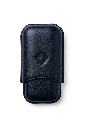 Cartujano Portasigari Cubani 2 Posti Blu Navy